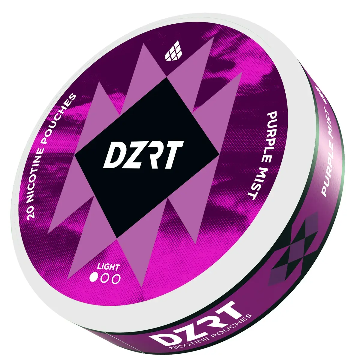 DZRT Nicotine Purple Mist Light 3mg 20 Pouch - view 3
