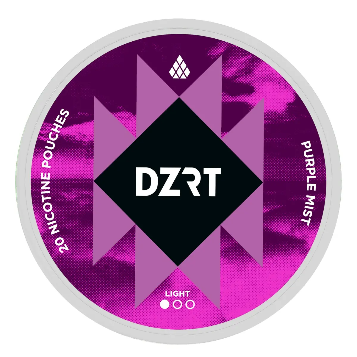DZRT Nicotine Purple Mist Light 3mg 20 Pouch - view 7