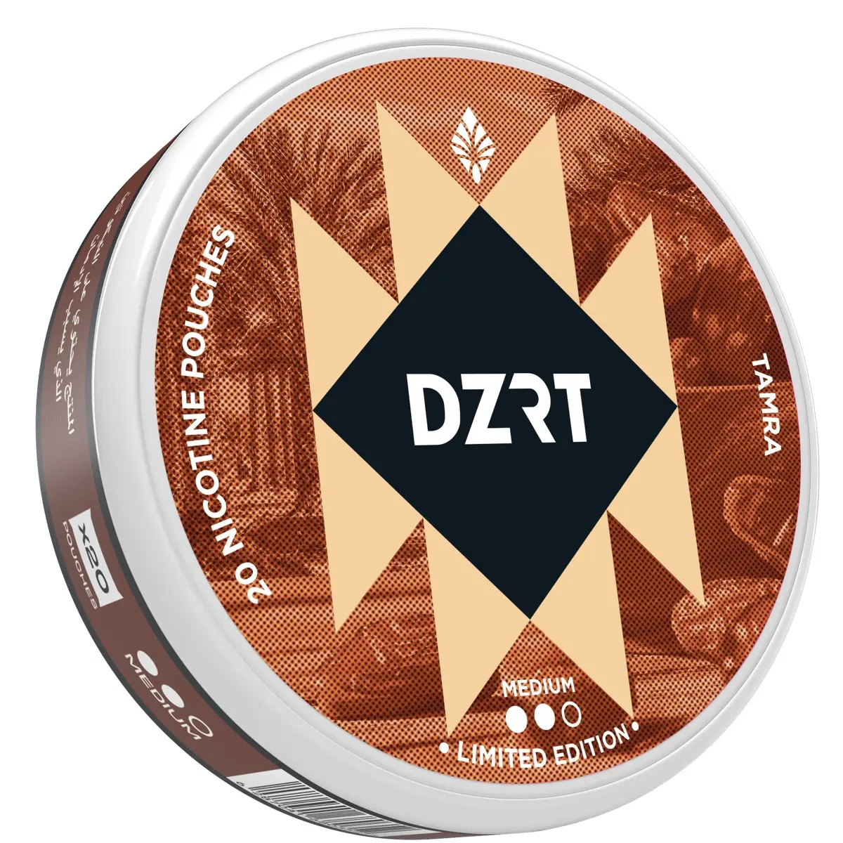 DZRT Nicotine Tamra Medium 6mg 20 Pouch - view 5