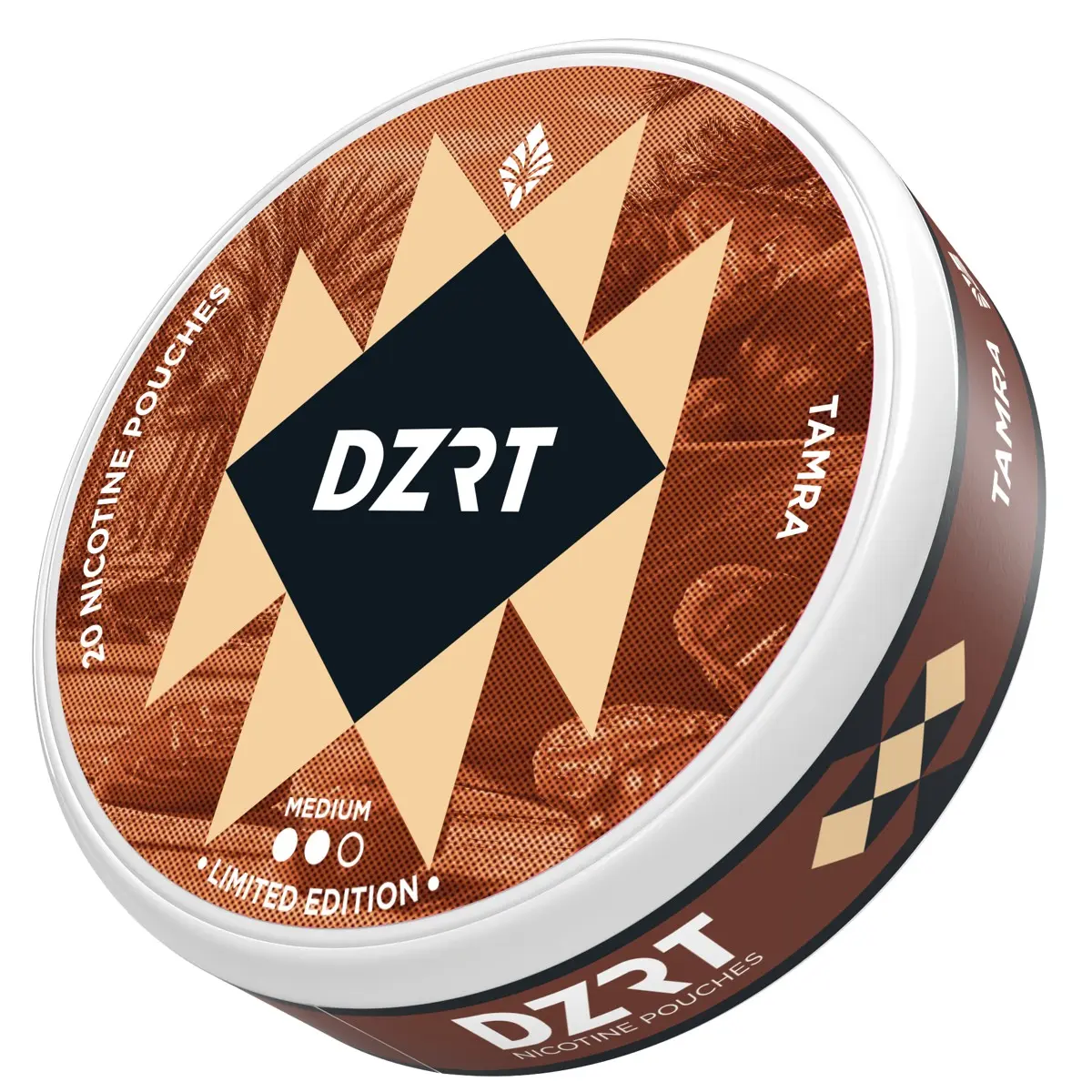 DZRT Nicotine Tamra Medium 6mg 20 Pouch - view 3
