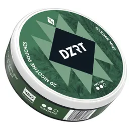 DZRT Nicotine Garden Mint Medium 6 mg 20 Pouch