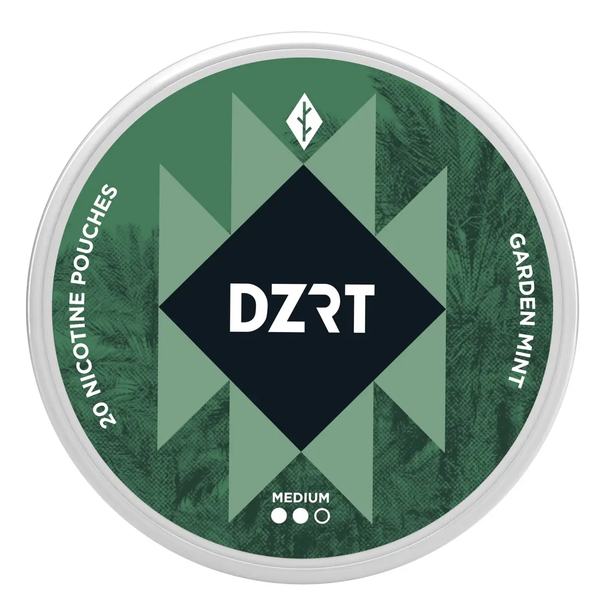DZRT Nicotine Garden Mint Medium 6 mg 20 Pouch - view 6