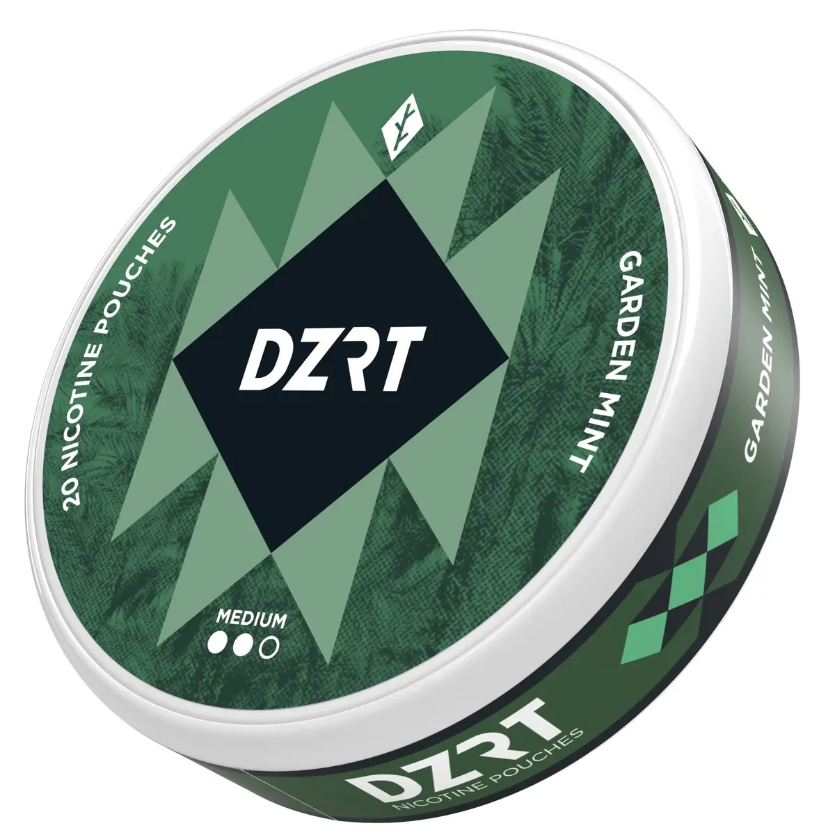 DZRT Nicotine Garden Mint Medium 6 mg 20 Pouch - view 3
