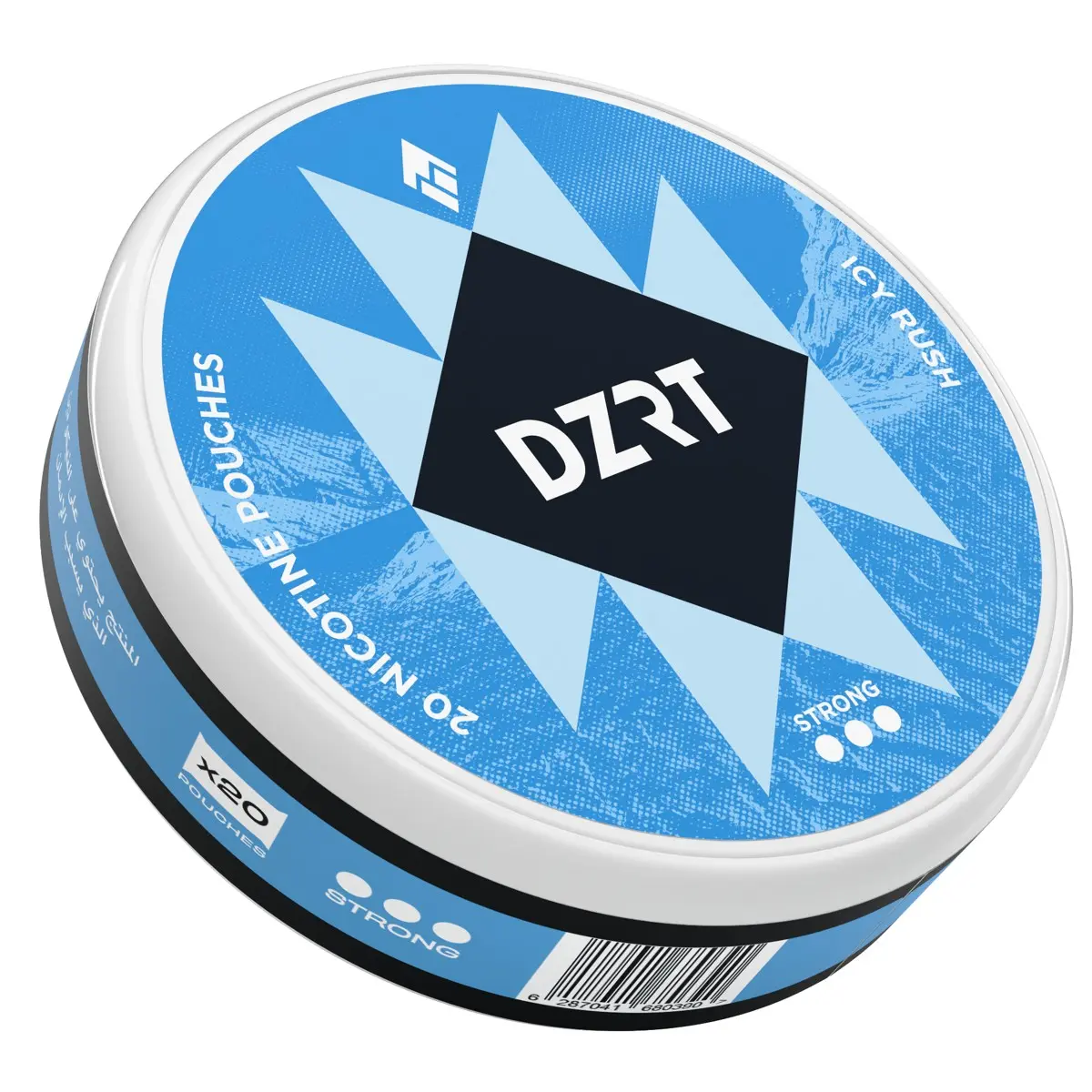 DZRT Nicotine  Icy Rush Strong 10 mg 20 Pouch - view 4