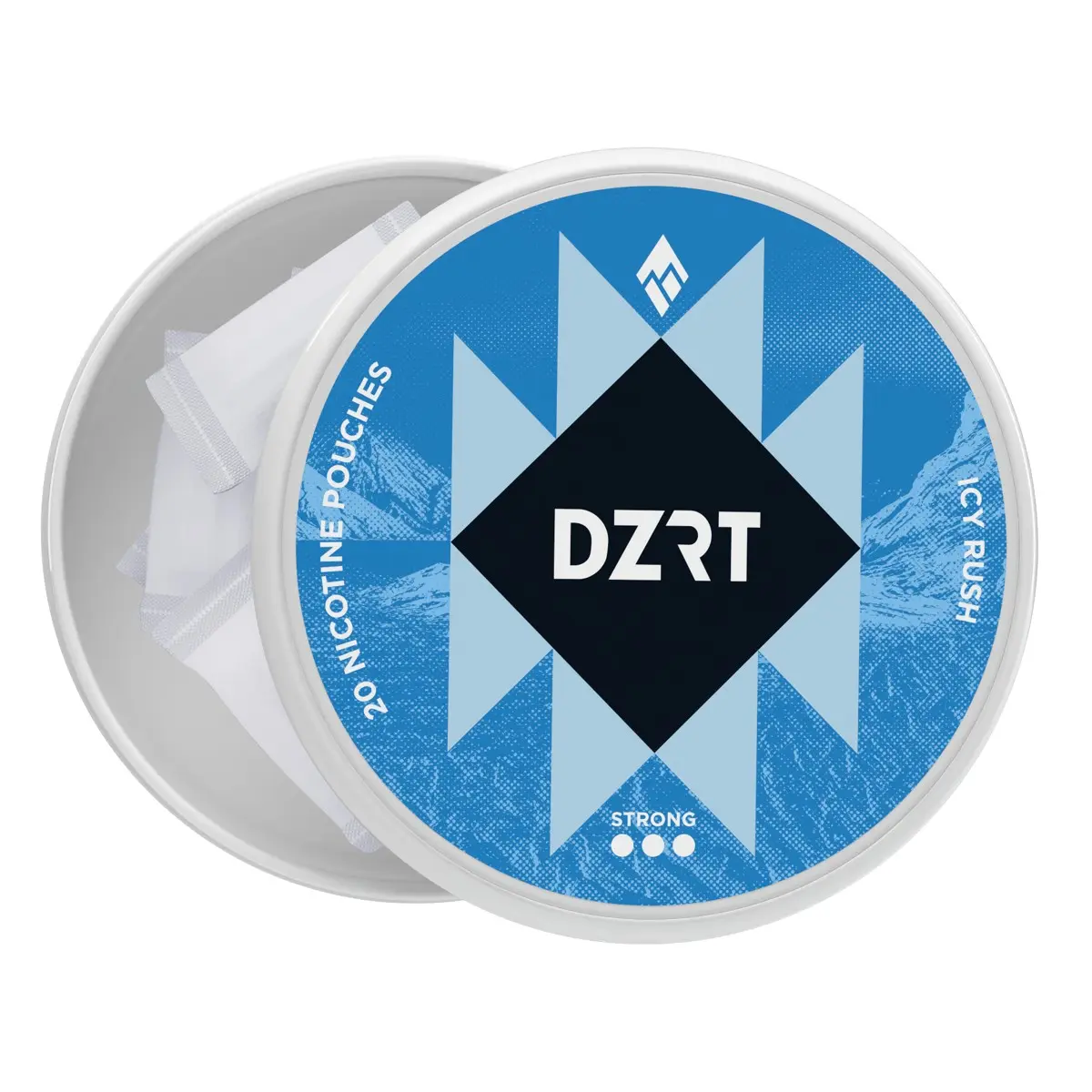 DZRT Nicotine  Icy Rush Strong 10 mg 20 Pouch - view 9