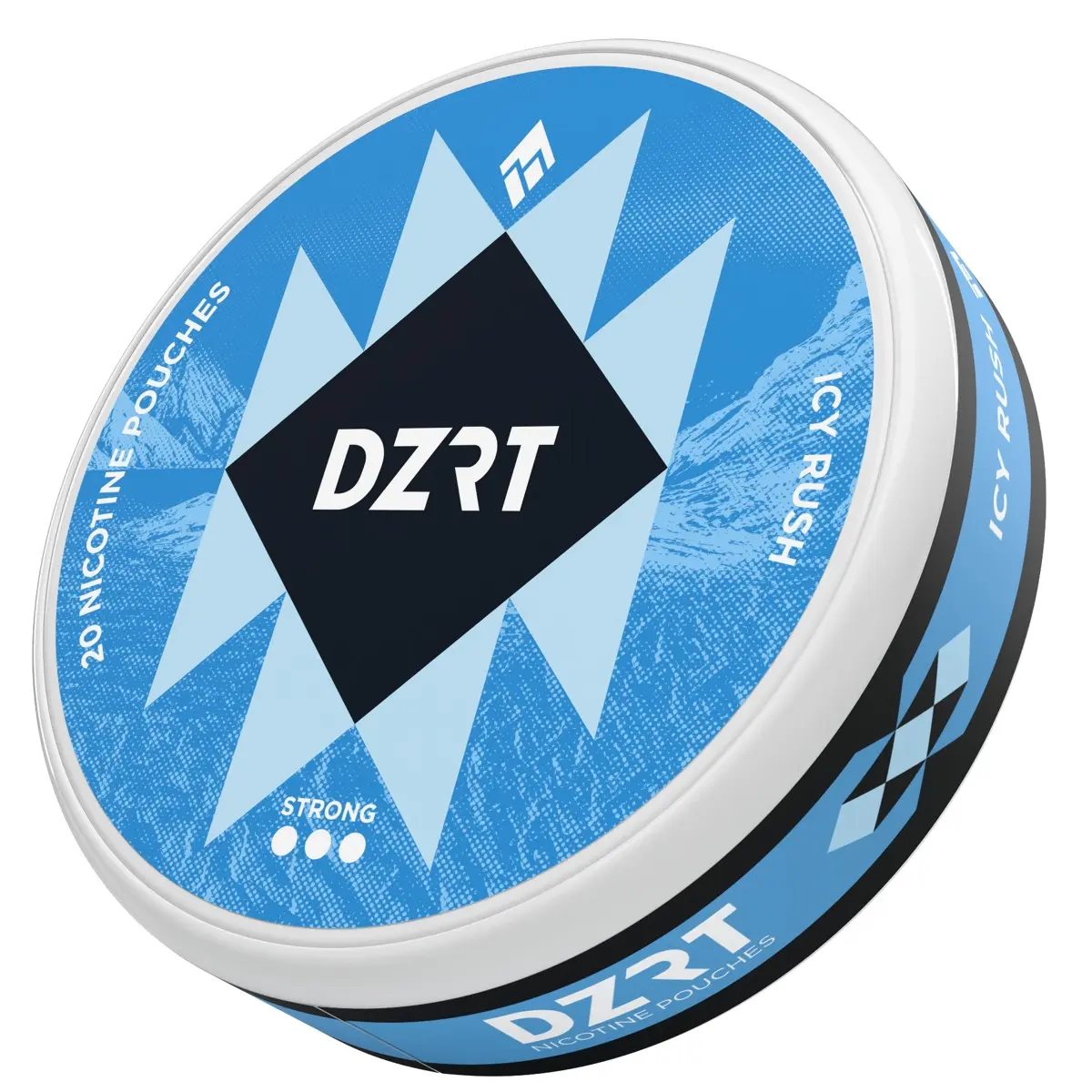 DZRT Nicotine  Icy Rush Strong 10 mg 20 Pouch - view 3