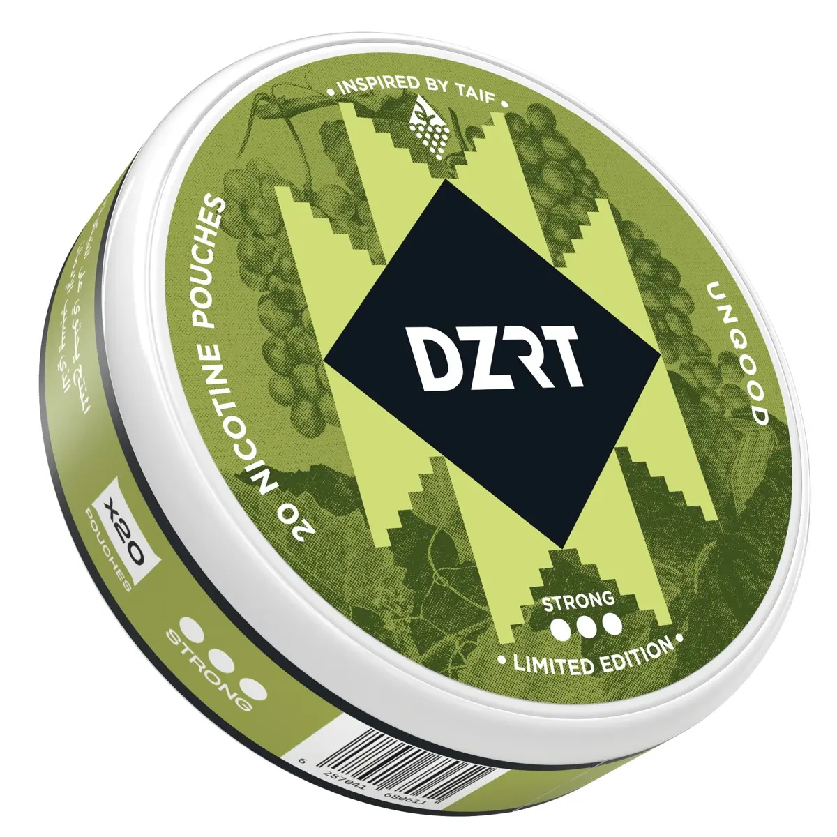 DZRT Nicotine Unqood Strong 10mg 20 Pouch - view 1