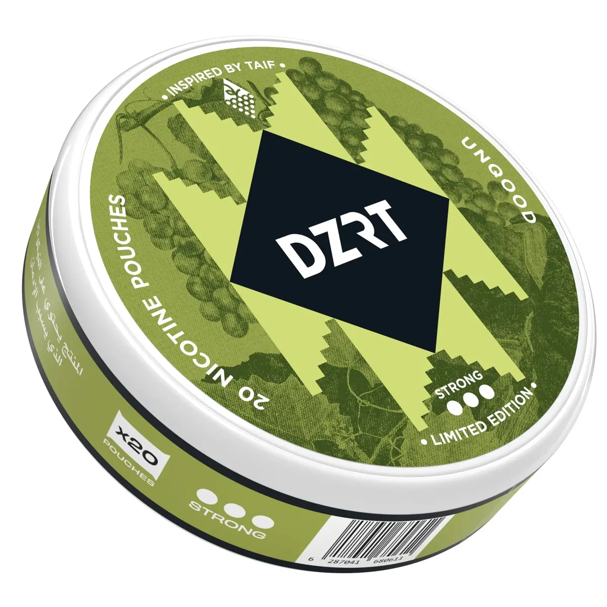 DZRT Nicotine Unqood Strong 10mg 20 Pouch - view 4