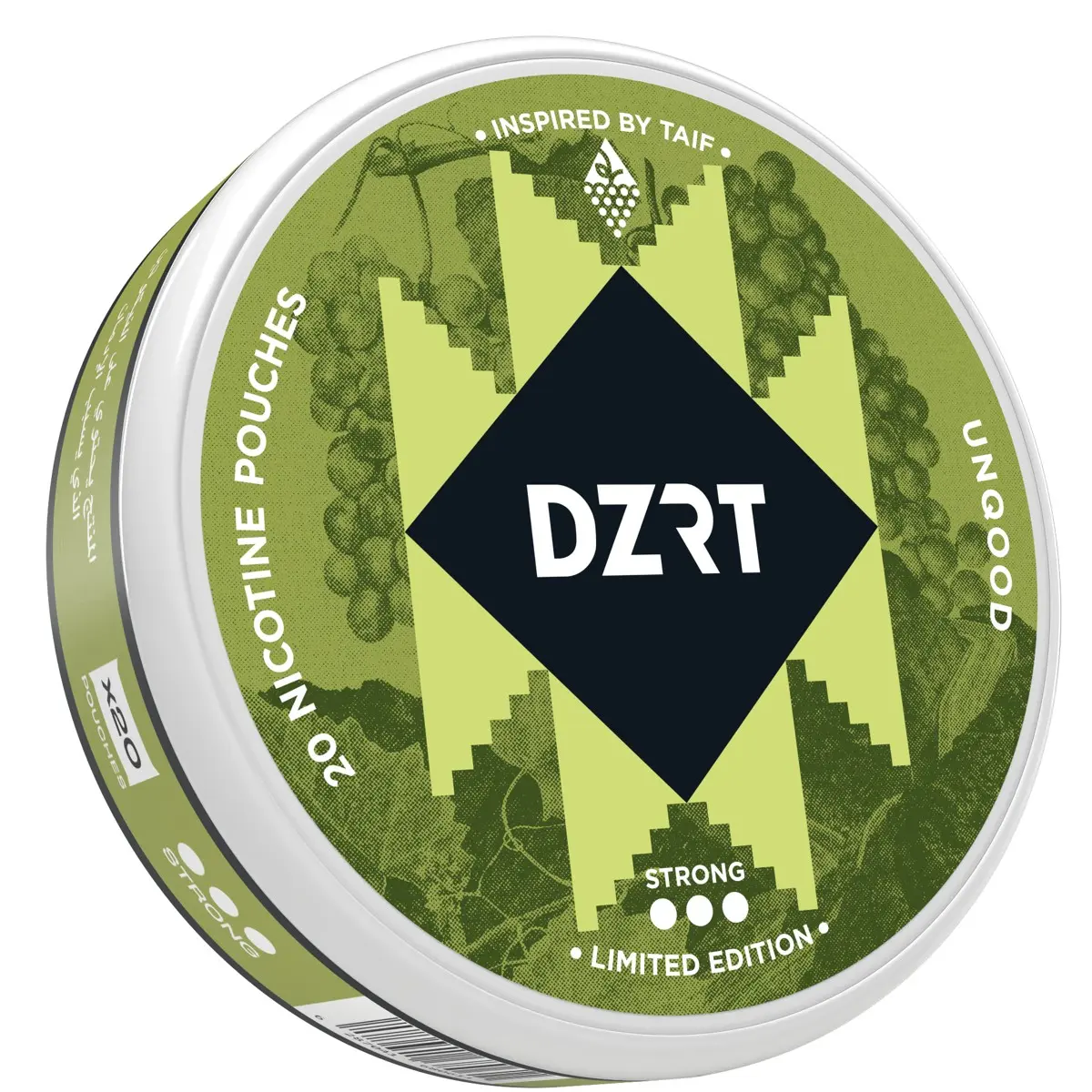DZRT Nicotine Unqood Strong 10mg 20 Pouch - view 5