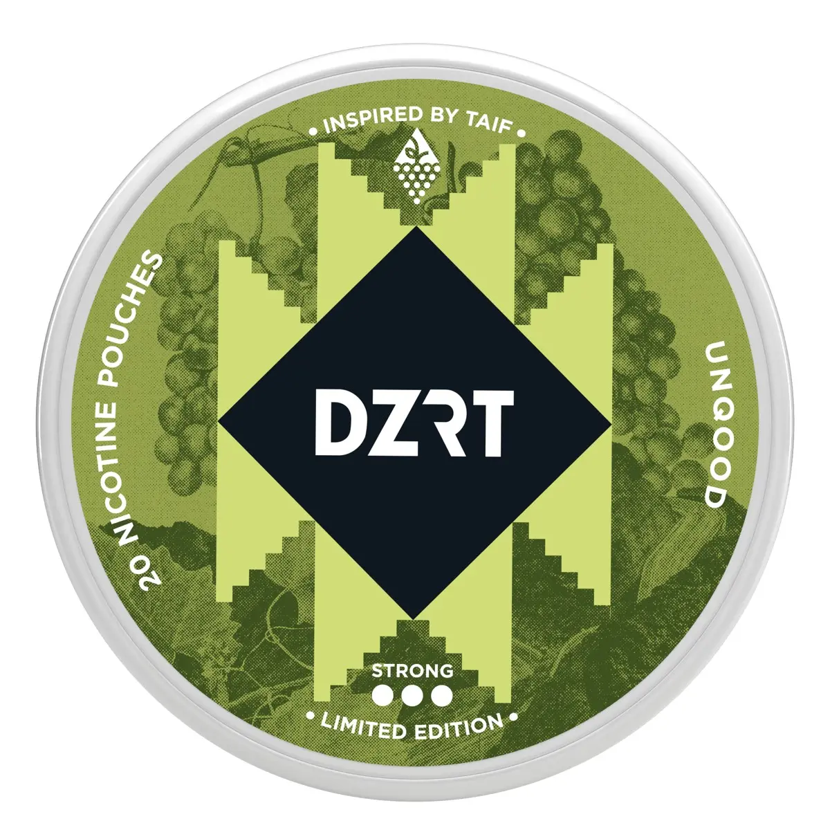DZRT Nicotine Unqood Strong 10mg 20 Pouch - view 7