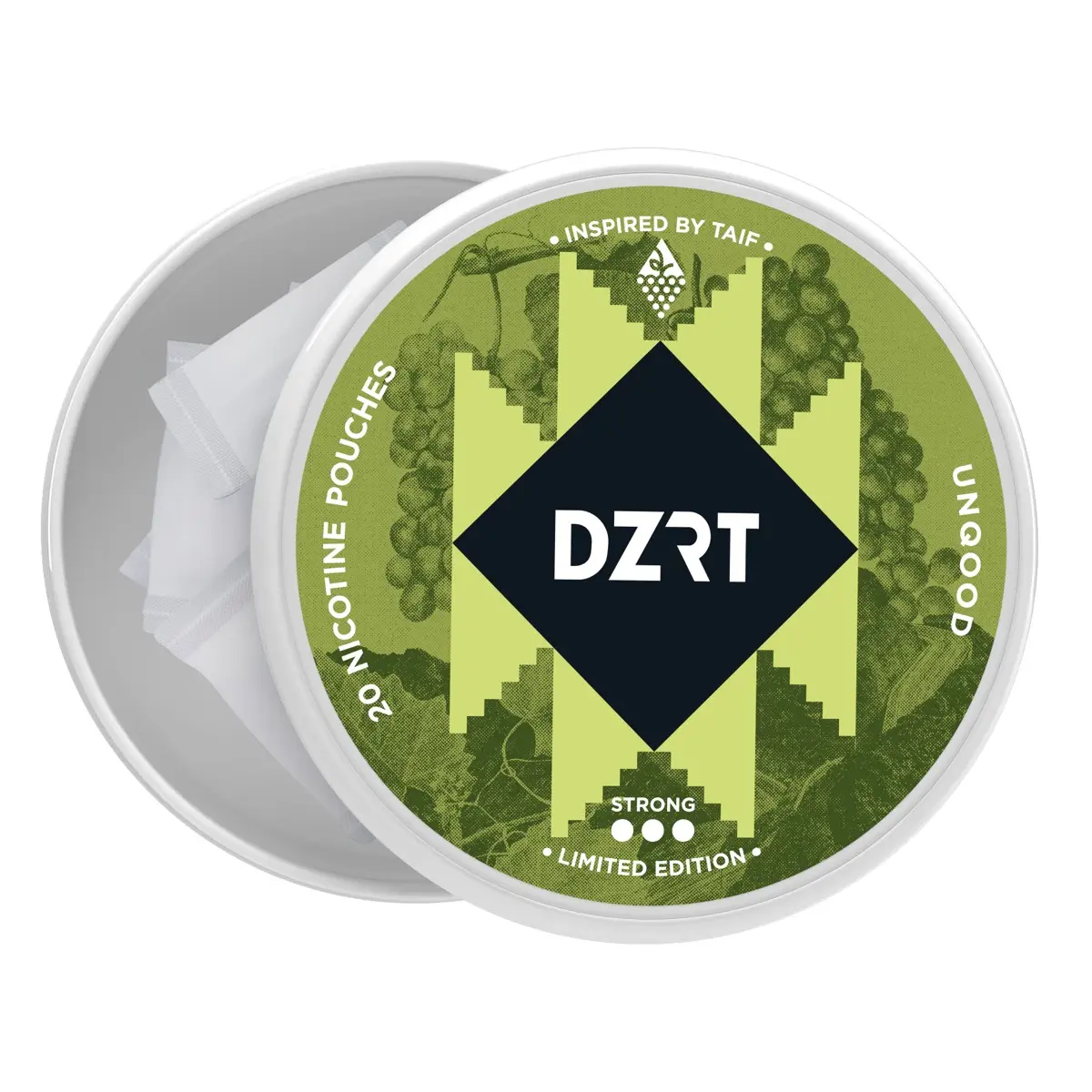 DZRT Nicotine Unqood Strong 10mg 20 Pouch - view 9