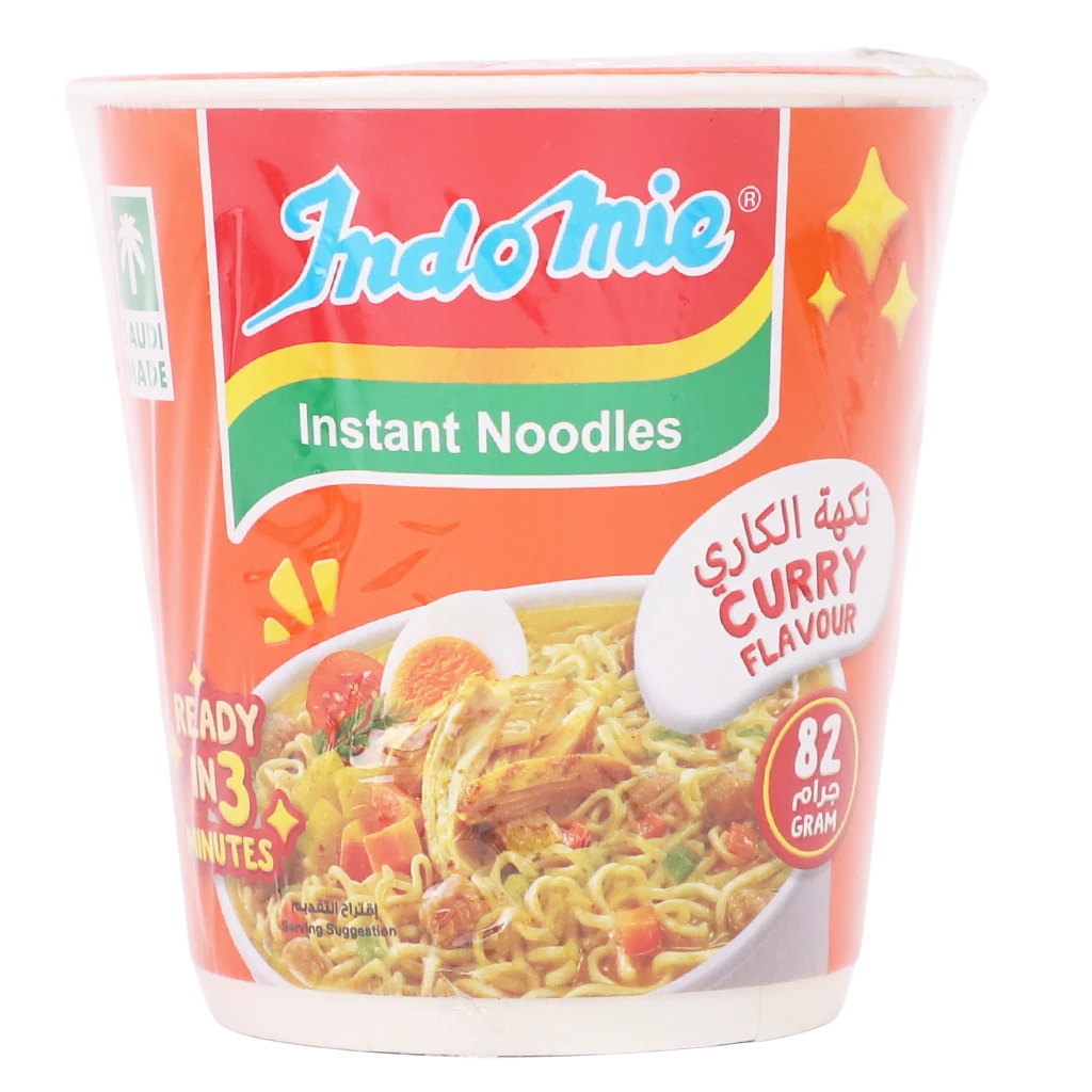 Indomie Cup Noodle Curry Flavour 82 gm 