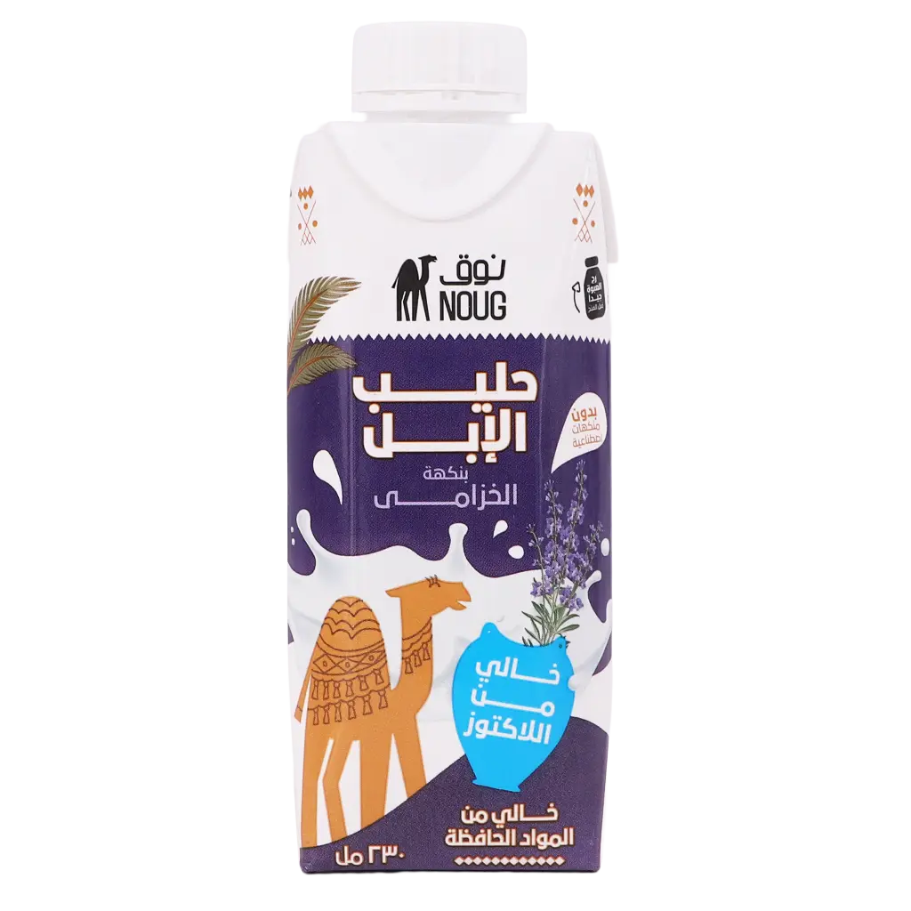 Noug Long Life Lavender Camel Milk 230 ml - view 2