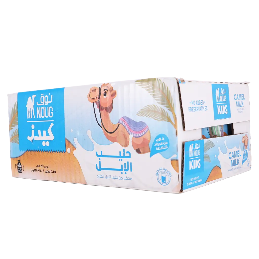 نوق حليب الابل طويل الأجل 18 حبة 125 مل - view 1