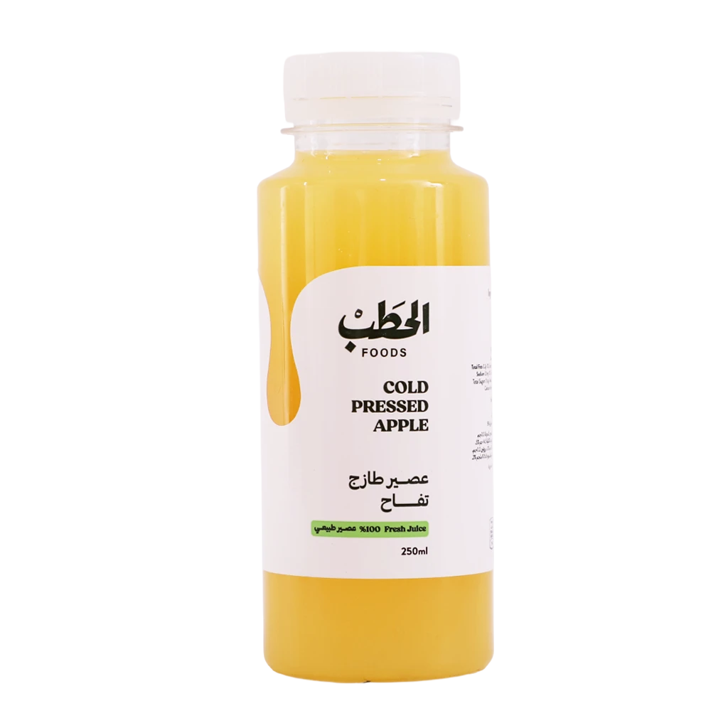 Alhatab Fresh Juice Apple Cold Pressed 250 ml
