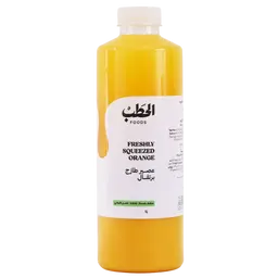 الحطب عصير طازج برتقال كبس 1 لتر