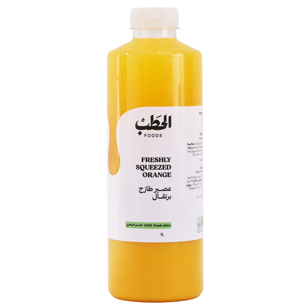 Alhatab Fresh Juice Orange Squeezed 1 L