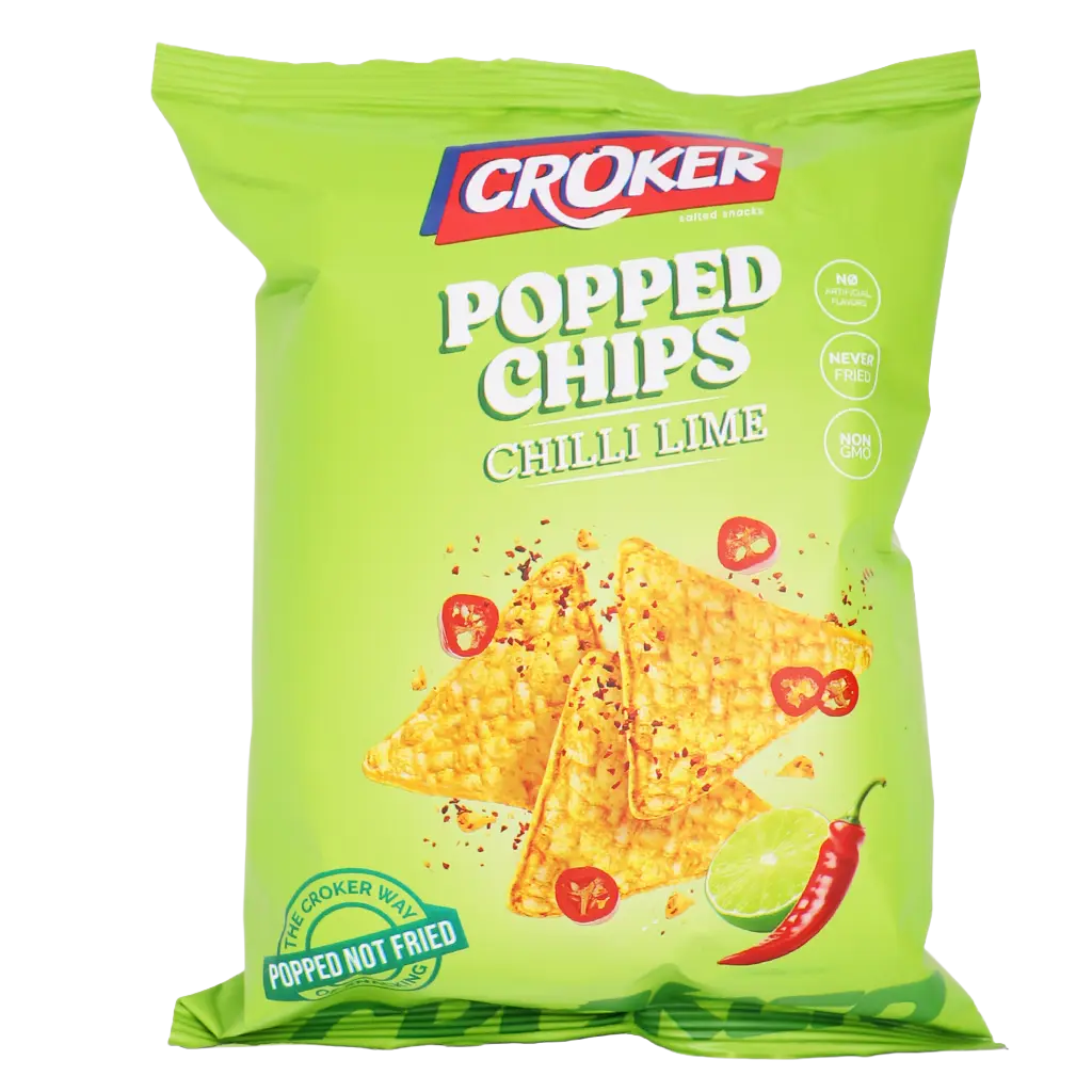 Croker Popped Chips Chili lime 30 gm - view 2