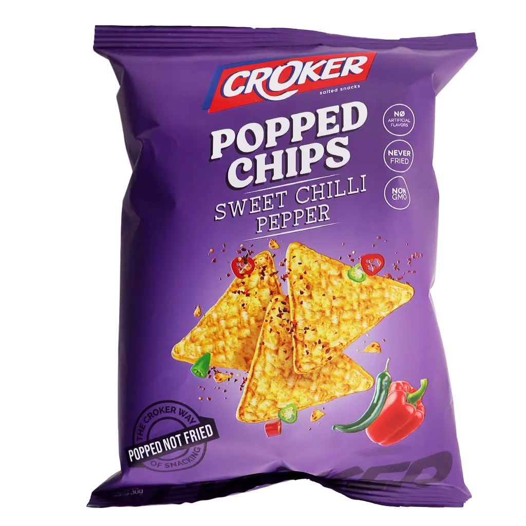 Croker Popped Chips Sweet chili pepper 30 gm - view 2