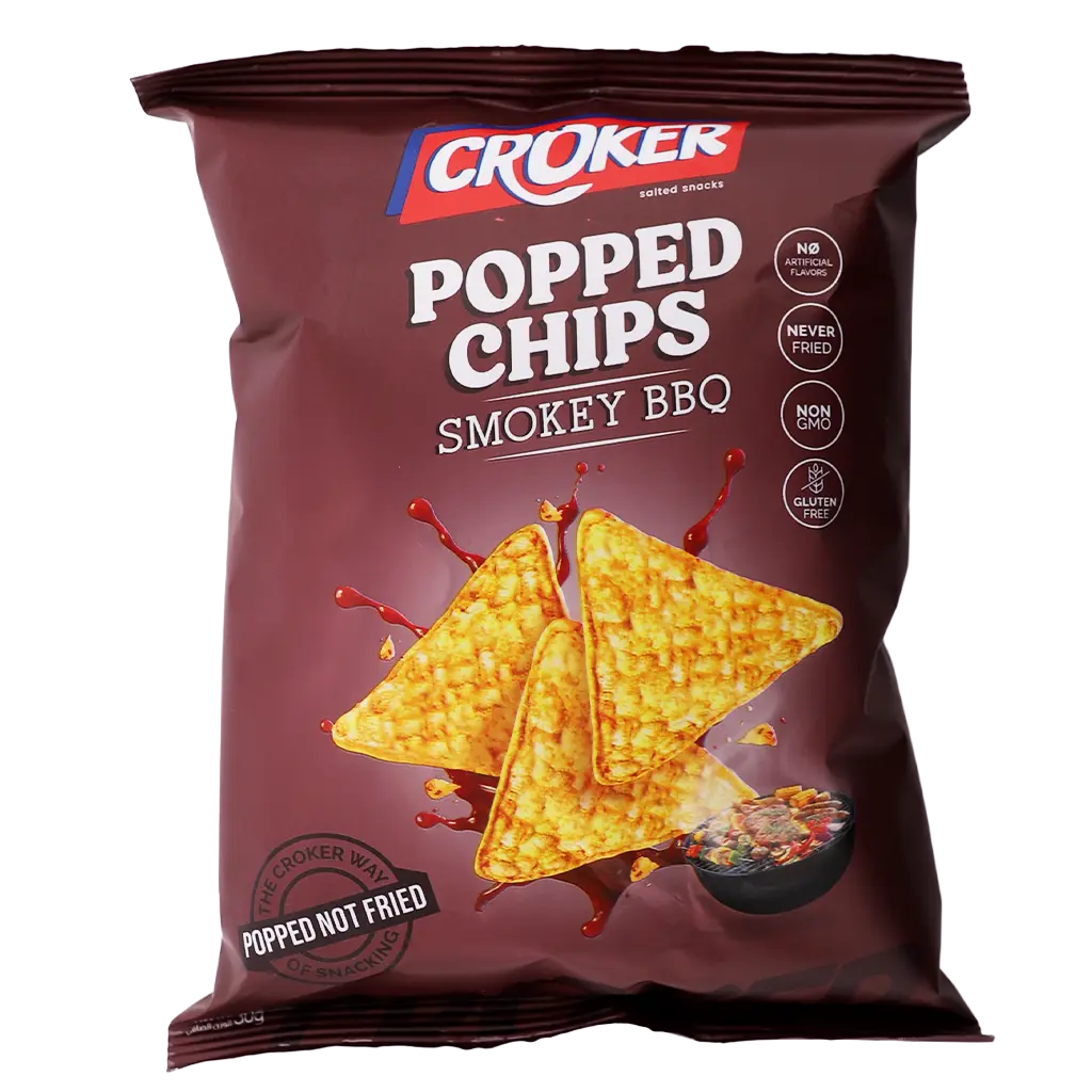 Croker Popped Chips BBQ 30 gm - view 2