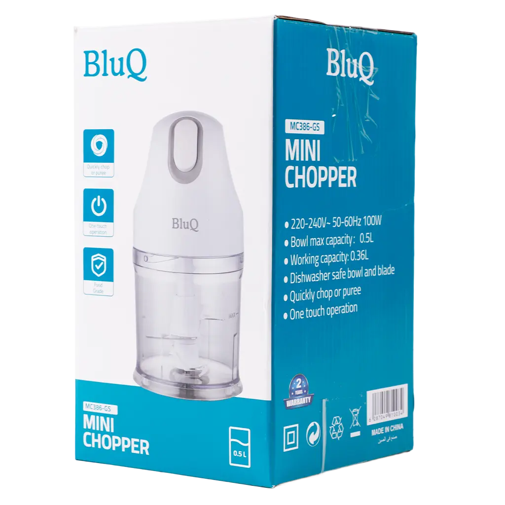 BluQ Electric Food and Vegetable Chopper 500 ml - view 2