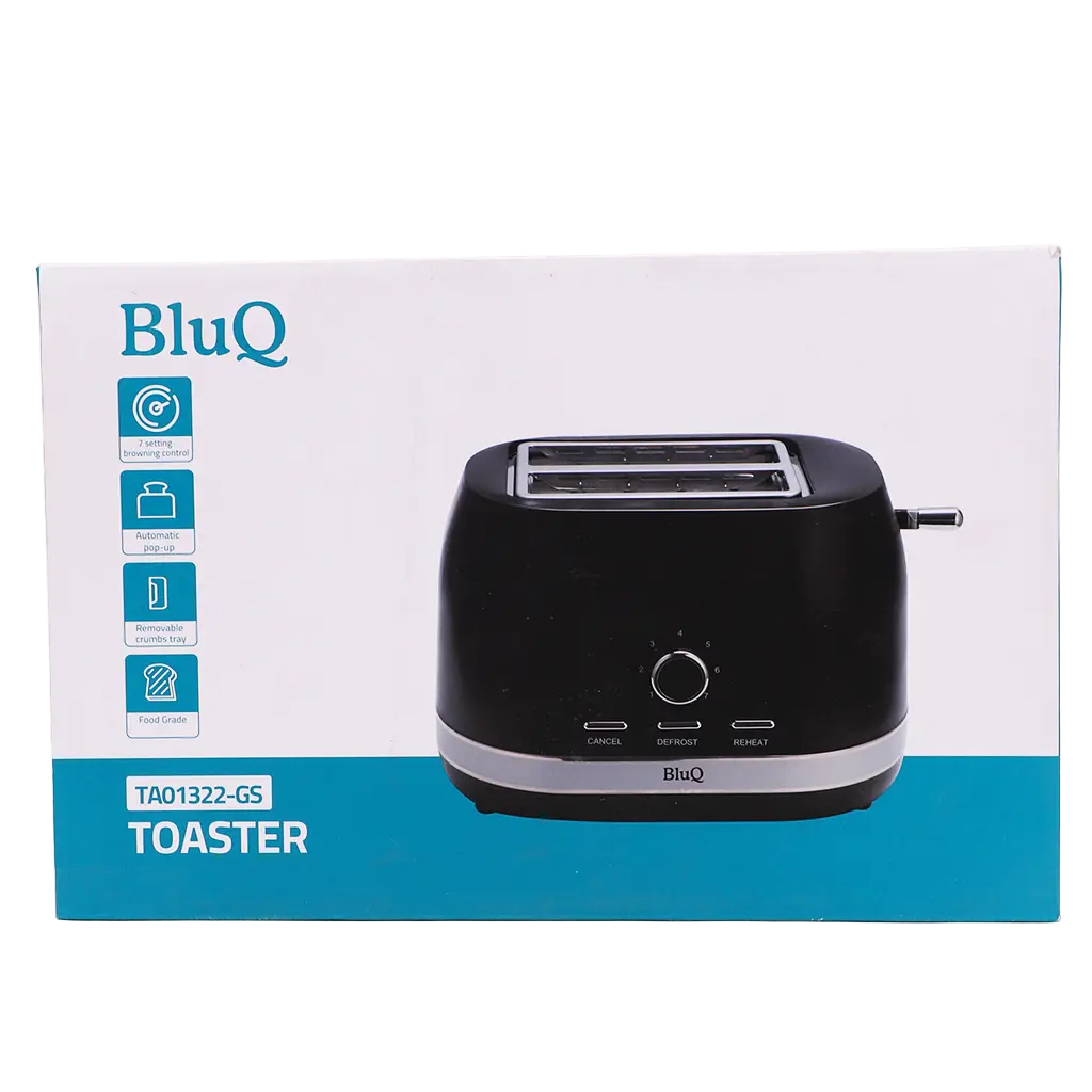 BluQ Toaster Reheat Cancel Defrost 800 W - view 2