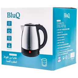 BluQ Electric Kettle With Stainless Steel Body 1 L 1200 W