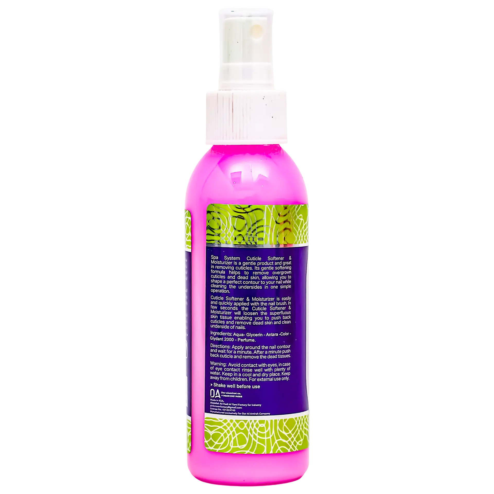 Spa System Emollient To Remove Excess Skin Around The Nails 125 ml - view 3