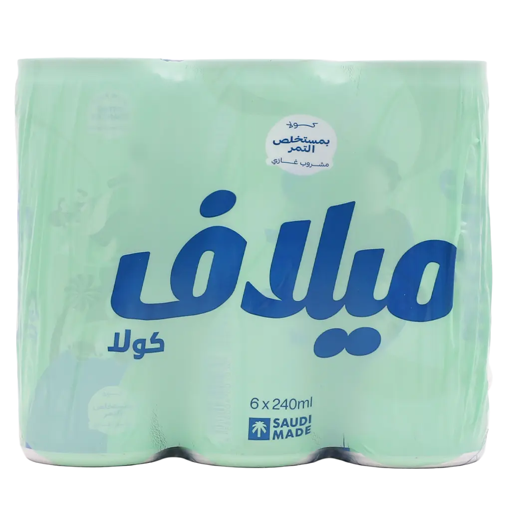 Milaf Cola  Soft Drink  6 Pcs 240 ml - view 2