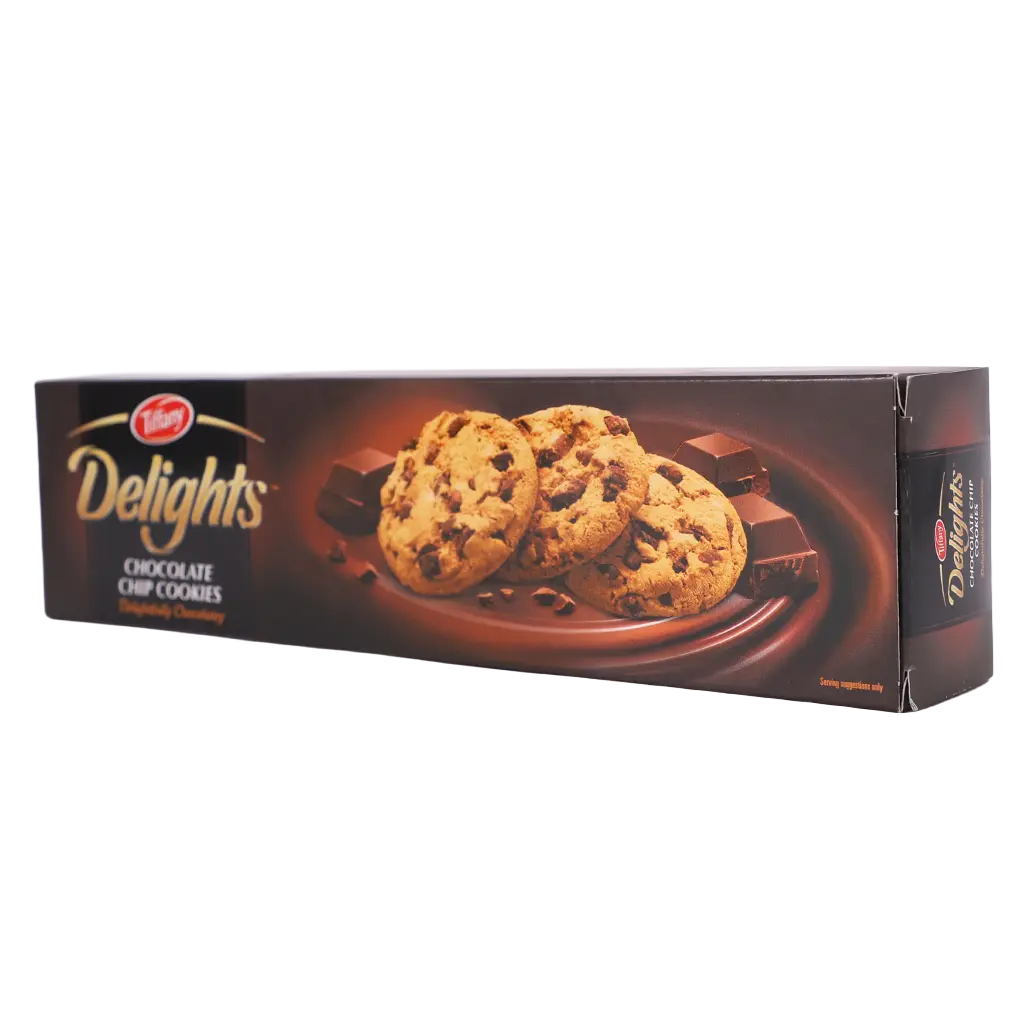 Tiffany Delights ChocoChips Cookies Chocolate 90 gm - view 1