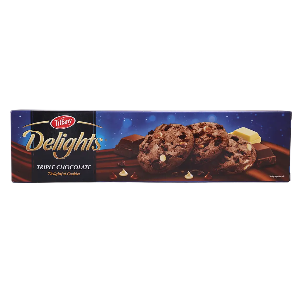 Tiffany Delights ChocoChips CookiesTriple Chocolate 90 gm - view 2