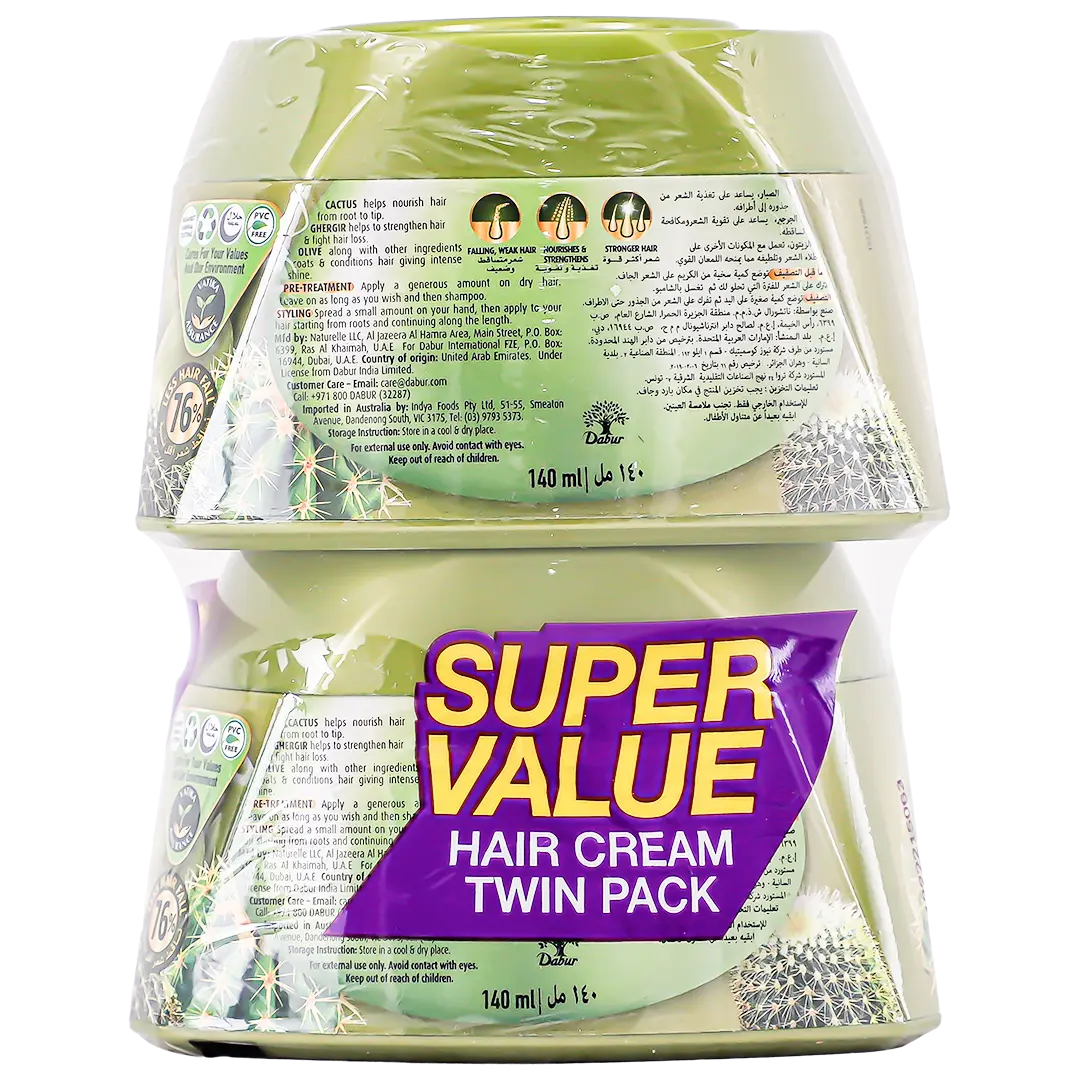 Vatika Naturals Hairfall Control Hair Cream 2 pcs 140 ml - view 3