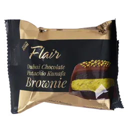 Flair Pistachio Kunafa Dubai Chocolate Brownie 50 gm
