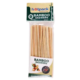 Hotpack Bamboo Skewer 6 Inches 100 pcs