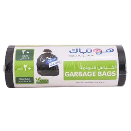 Hotpack Medium Heavy Duty Black Garbage Bags 65 x 95 cm 30 Gallons 30 pcs