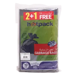 Hotpack Flat Garbage Bags 60 Gallon 95*120cm 30 Bags Buy 2 Get 1 Free