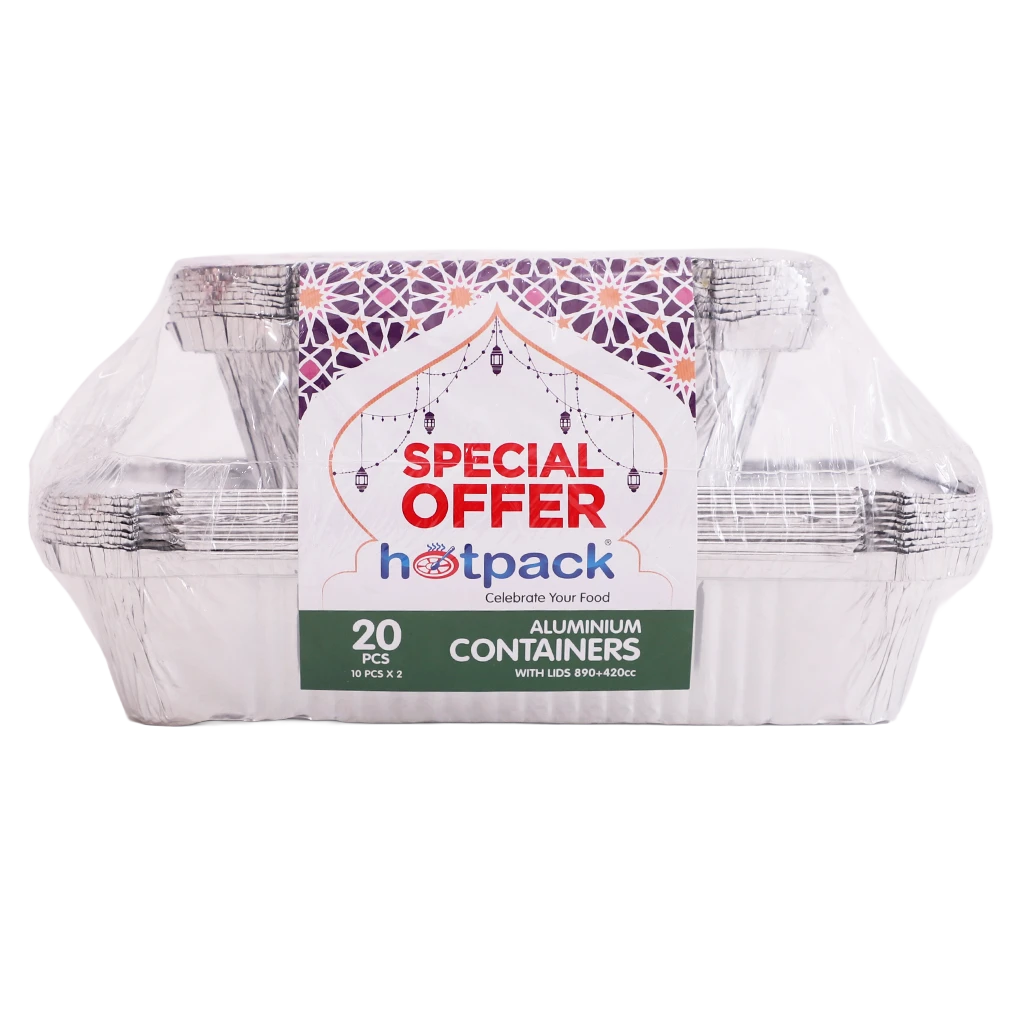 Hotpack Aluminium Container 8389+8342 20pcs
