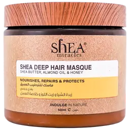 Shea Miracles Hair Moisturizing Mask with Shea Butter Almond Oil and Honey 500 gm