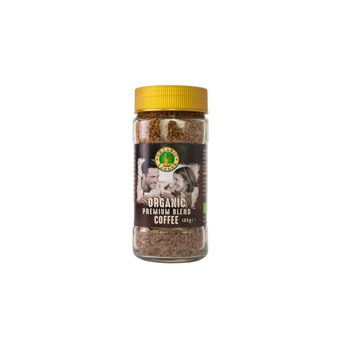  Organic Larder Organic Premium Blend Coffee 100 gm