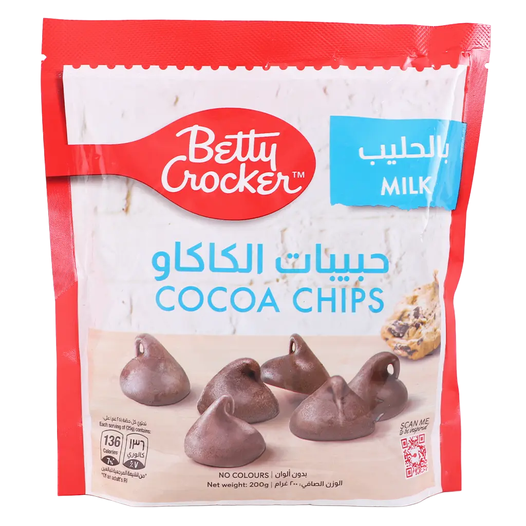 Betty Crocker Cocoa Chips 200 gm - view 3