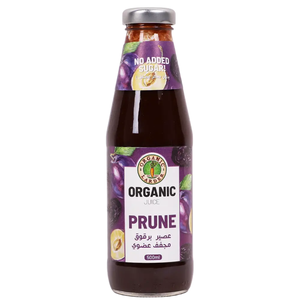 Organic Larder 100% Pure Juice- Prune 500 ml - view 1
