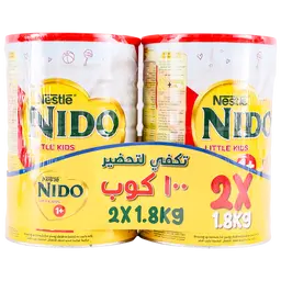 Nido 1+ GUM Duel Pack Offer 2*1800 gm
