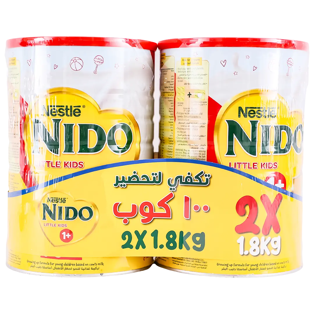 Nido 1+ GUM Duel Pack Offer 2*1800 gm - view 1