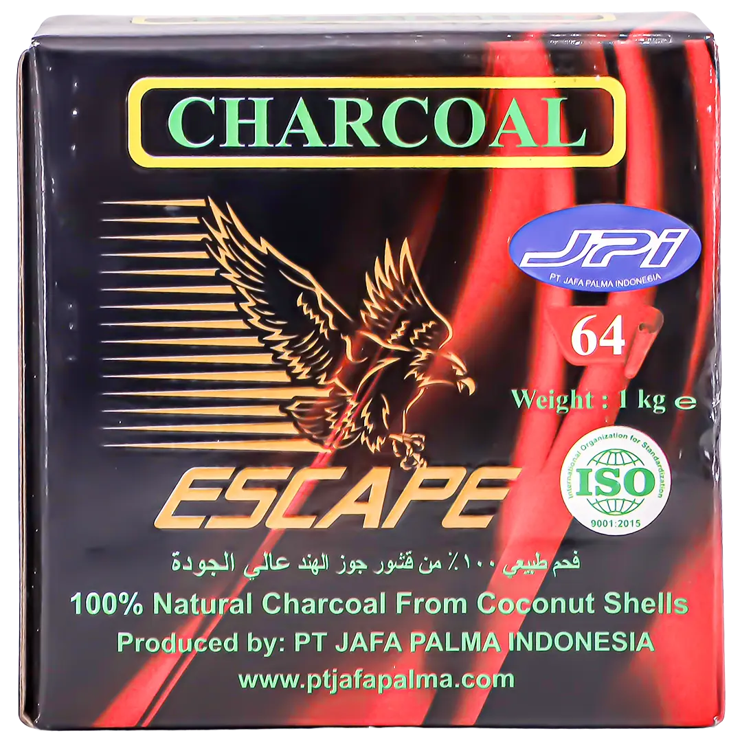 Escape Coconut Charcoal 1 kg 64 pcs - view 4