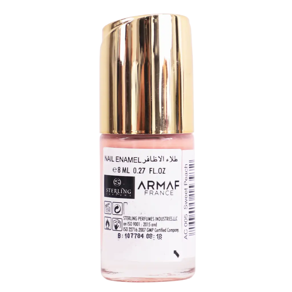 Armaf France Nail Enamel 005 Sweet Peach  - view 2