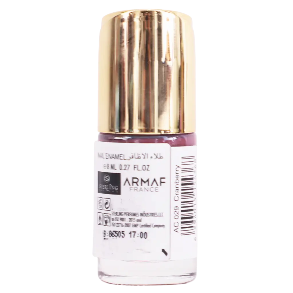 Armaf France Nail Enamel 029 Cranberry  - view 2