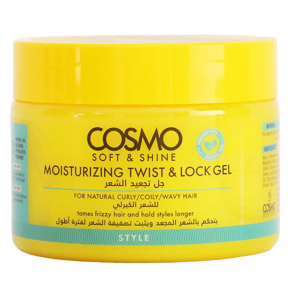 Cosmo Soft Shine Twist Lock Hair Styling And Moisturizing 325 gm - view 1