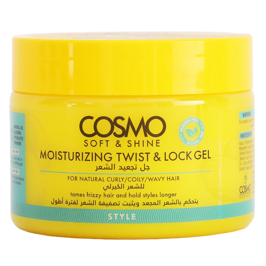 Cosmo Soft Shine Twist Lock Hair Styling And Moisturizing 325 gm