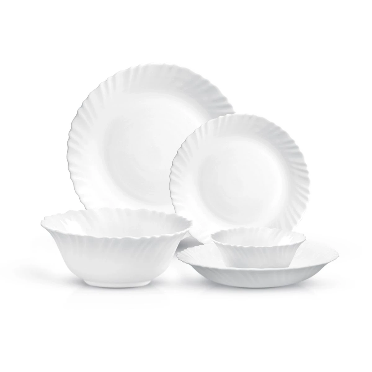 Royal Ford Opalware Dinner Set-Round 18 pcs