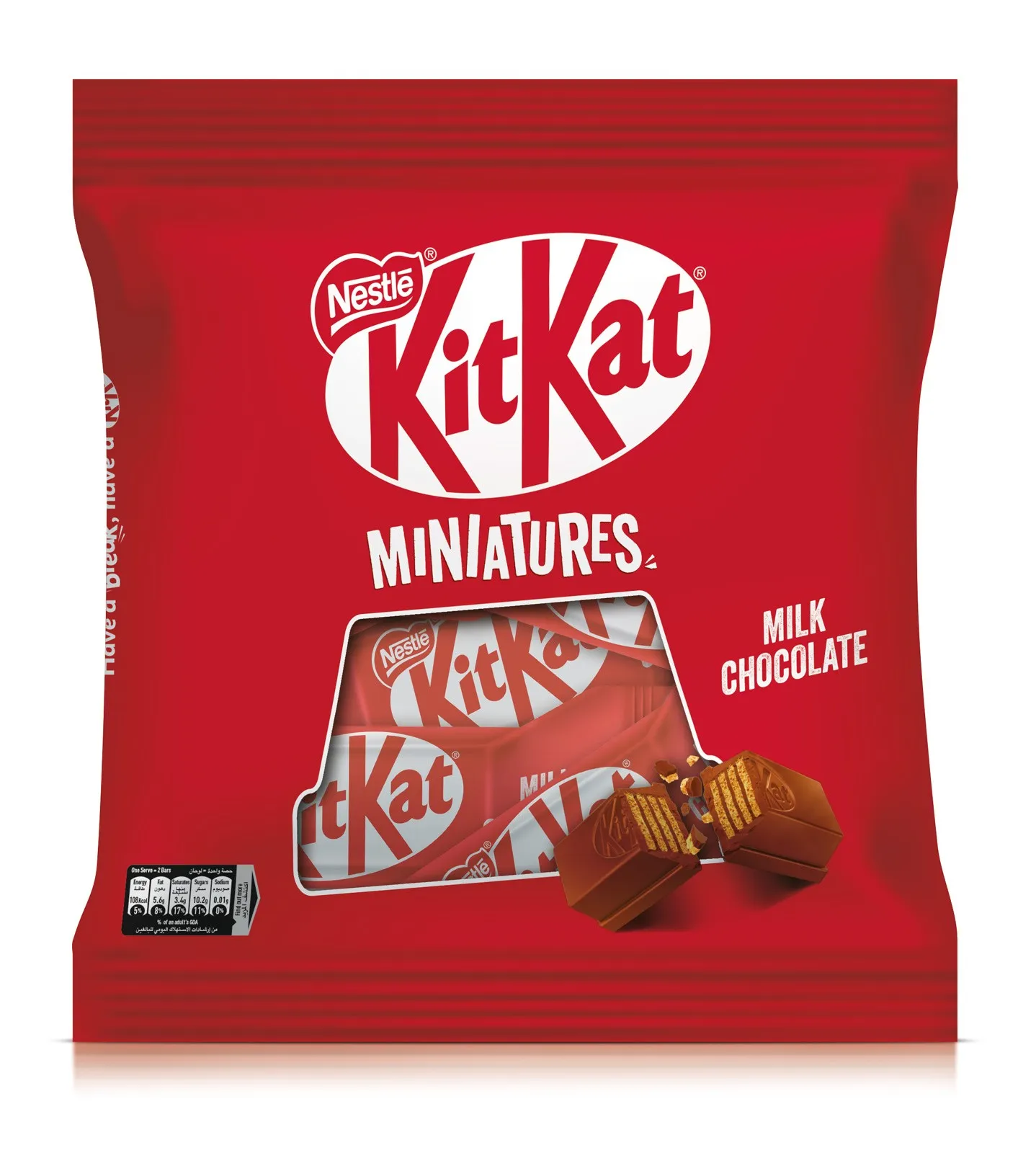 Buy Kitkat Miniatures Milk Chocolate 94.5 Gm | Ninja Bahrain